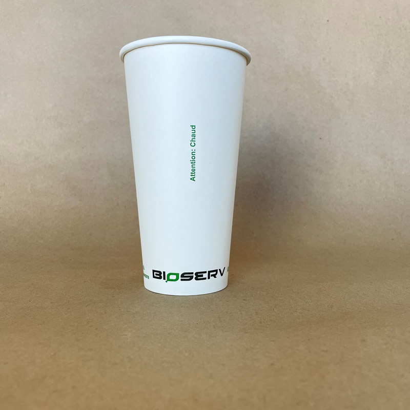 20oz. Bioserv Single Wall Hot Cup